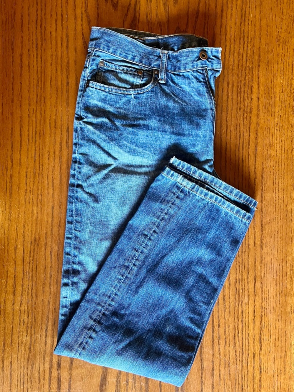 Lucky Brand Straight Leg Jeans in Blue